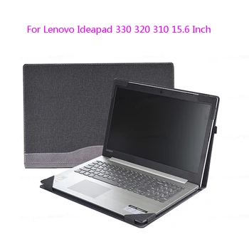 

New Laptop Cases For Lenovo Ideapad 330 320 310 15.6 Inch Split Portable PU Leather Protective Cover For Ideapad 520 510 Gifts