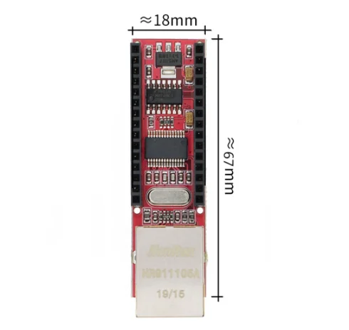 20 шт. сетевой экран ENC28J60 V1.0 совместимый с модулем веб сервера Nano 3 0 RJ45|lot lot|cable