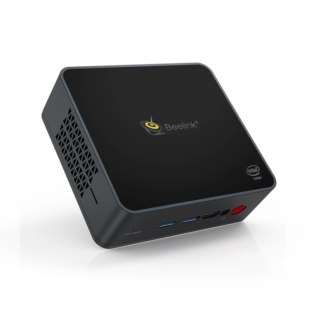 Beelink Gemini GK55 Mini PC Intel Celeron J4125 Win10 8G 128G/256G/512G/1T ROM USB3.0 RJ45 BT4.0 Dual WIFI 2,4G + 5,8G HDMI Dual