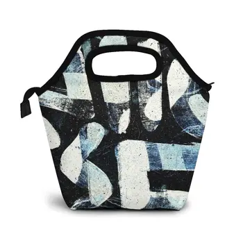 

Pattern Number 82 Lunch Bag Boxes Bags Portable Insulated Picnic Food Box for Women Men