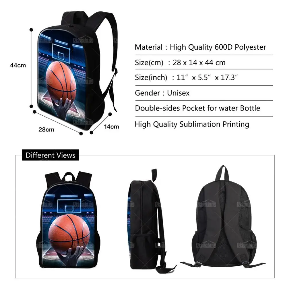 Заказной баскетбольный футбольный Рюкзак Mochila Escolar Masculina для мальчиков, студенческий Рюкзак 16 дюймов, большой мужской рюкзак для путешествий, детские школьные сумки