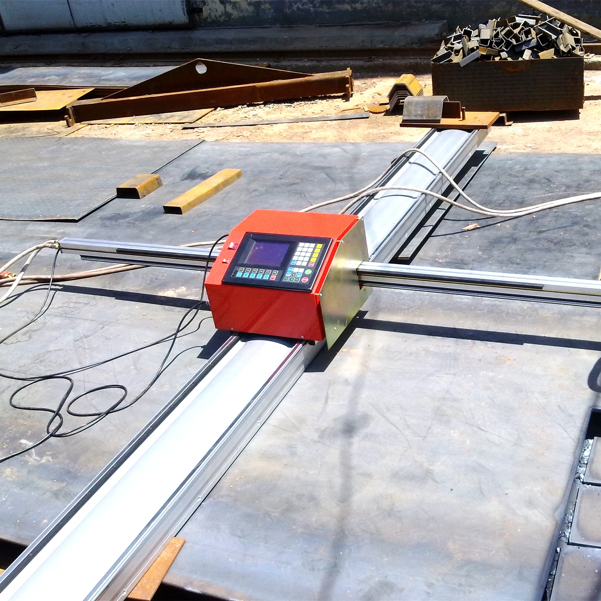 Portable carbon Steel Cnc Plasma Cutter 1325 1530 Plasma Cutting Machine Mini Flame Cutter 63A price 2