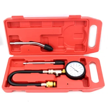 

G324 Engine Automotive Compression Tester Gauge With Bend Bar 0-300psi