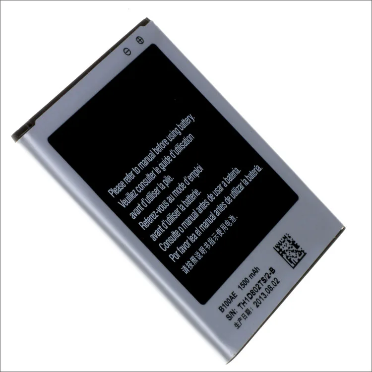 Mobile Phone Battery B100AE For Samsung Ace 3 S7898 S7278 S7272 S7568i S7278 i679 S7270 S7262 i699i G313H G318h 1500mah
