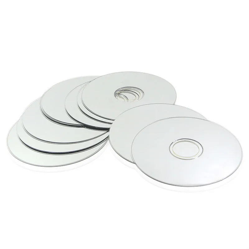 

1set=10 CDs Manipulation CDs Set Standard ,Silver Color Magic Tricks CD Appearing From Empty Han Gimmick Props For Magicians