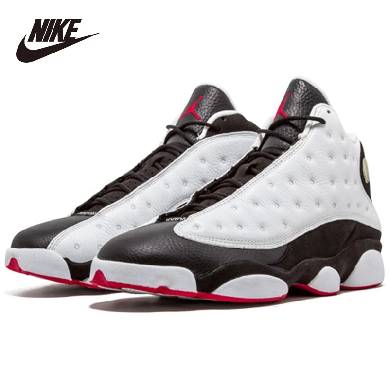 Original Nike Air Jordan 13 hombres Retro Jordan zapatos de baloncesto de amortiguación entrenamiento de gimnasia zapatillas de deporte botas hombre CW4683 45|Calzado de baloncesto| - AliExpress