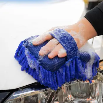 

Water Absorbent Chenille Car Vehicle Washing Brush Sponge Pad Cleaning Tool carros Exterior Automobile Accessories видеорегистра