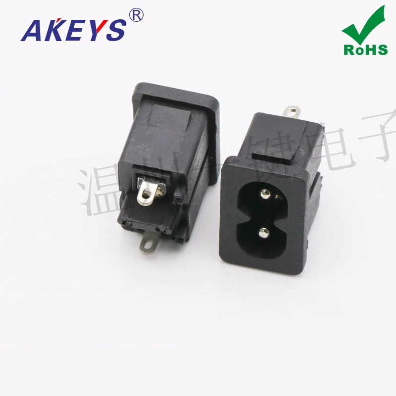 3 шт. AC-026A AC Разъем питания 2 ядра встроенный восемь 8 слово интерфейс с Ушная бирка Разъем AC Перевозчик