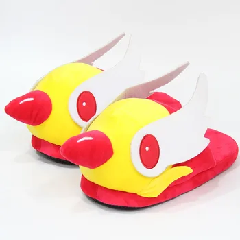 

Anime Card Captor SAKURA Cosplay Slippers Prop Magic Wand Cos Slippers Warm Cotton Slippers Fans Collection Gift Drop Ship