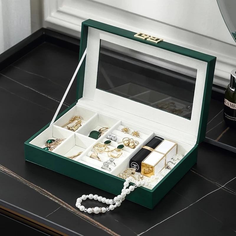 Box Case Organizer Jewellery  Case Jewellery Box Leather