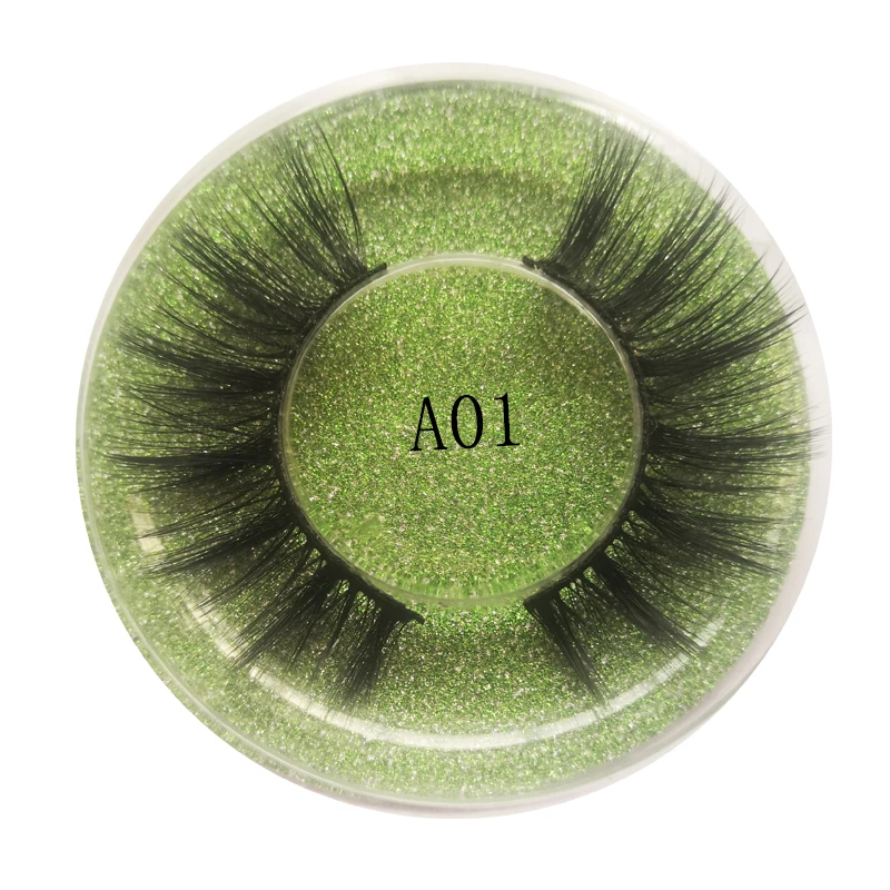 3D Faux Eyelashes Natural Styles Makeup Eyelashes Cheap False Eyelashes Bulk Mink Faux Eyelashes Extension A01 2