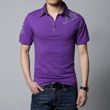 Повседневная стильная брендовая летняя Однотонная рубашка поло с коротким рукавом из 95% хлопка 23 размера плюс M-5XL 6XL