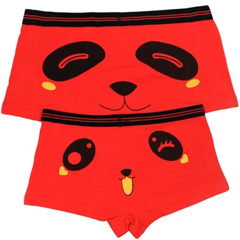 

modal cotton soft cartoon pattern cute couple underpants free size low waist