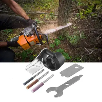 

Chain Saw Sharpener Kits Portable Saw Chain Sharpener Electric Grinder Sharpening Chain Tool Kits Sharpening Stone Grinder Tools