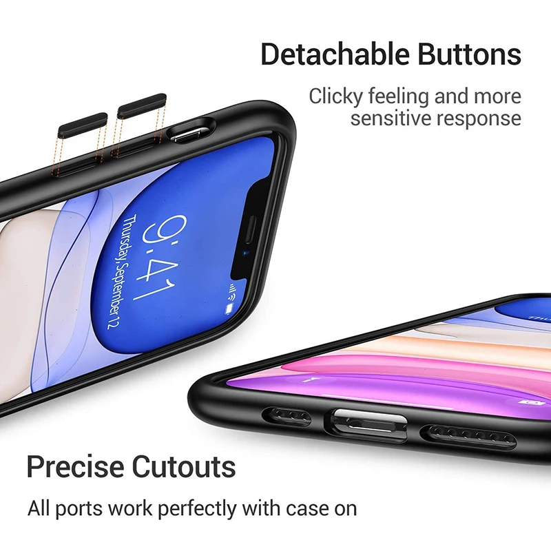 Best friend cute Shockproof Cover For Apple iPhone 12 11 SE XS XR X 7 8 6 5 S mini Plus Pro MAX 2020 Black Phone Case