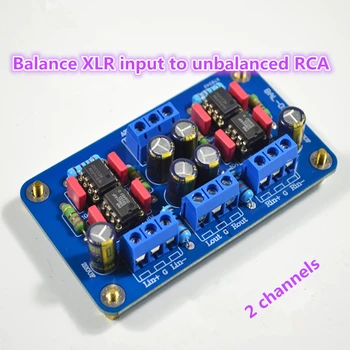 

Assembled SSM2141 Balanced Unbalanced board (Balance input output unbalance) Based on Sonic Frantiers preamplifier circuit