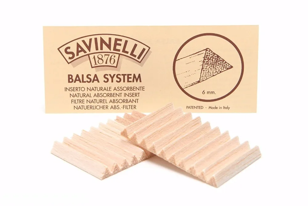 Новый Классический 6 мм/9 мм древесный фильтр для курительной трубки фильтры