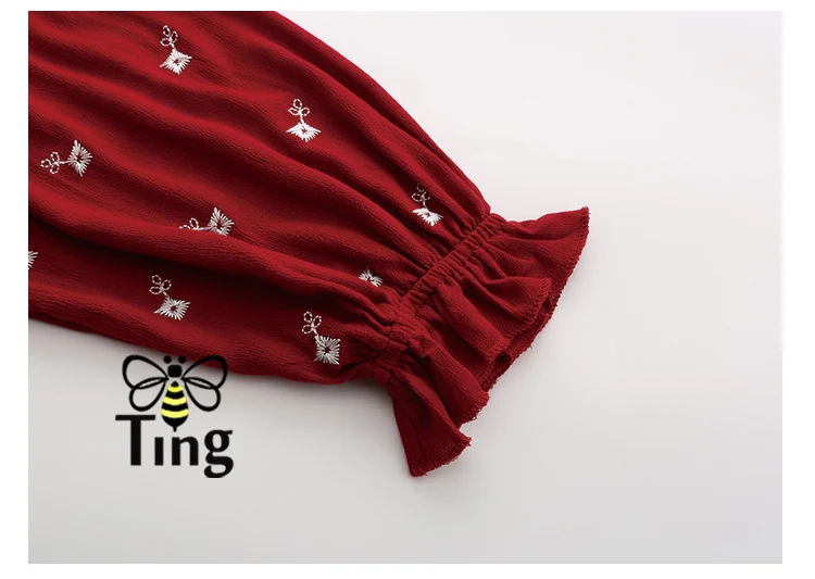 Tingfly летнее богемное хлопковое и льняное Повседневное платье, винтажное свободное платье в стиле хиппи с вышивкой, стильная уличная одежда