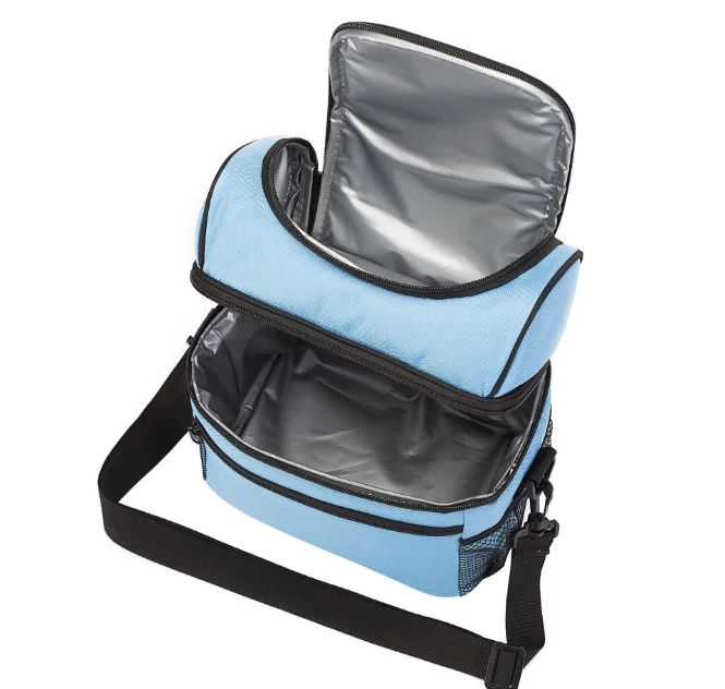 Черная холодильная посылка с горячим и холодным отсеком humanized ice pack Amazon горячая