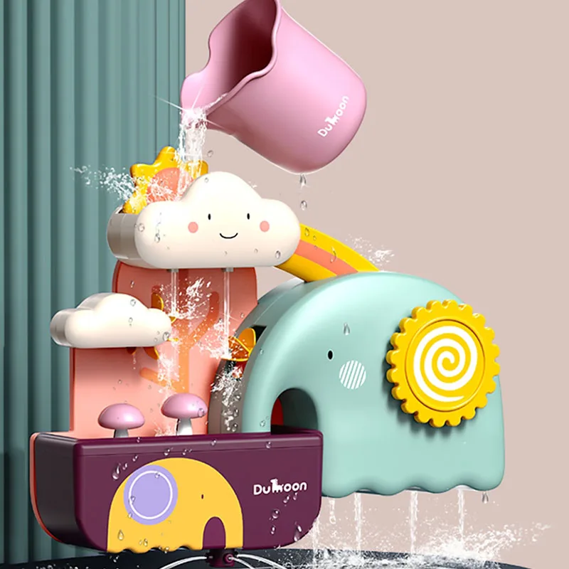 Kids Toy Bath-Toys Shower-Game Water-Spray Pipeline Children Elephant Baby Bird Gifts