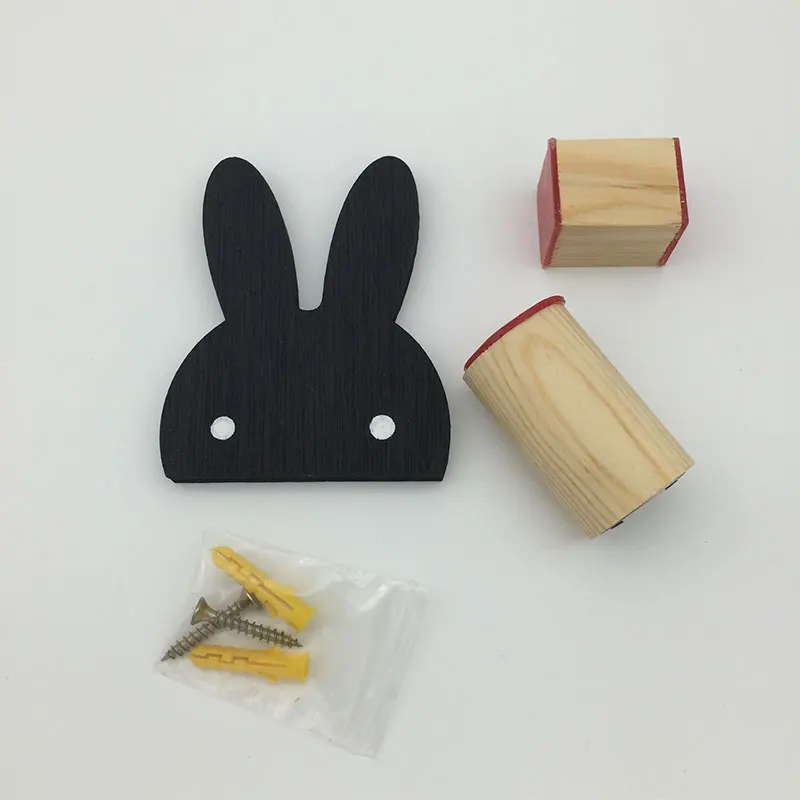 Practical Rabbit Shaped Wall Hanger Organizer Home Bedoom Hanging Tool