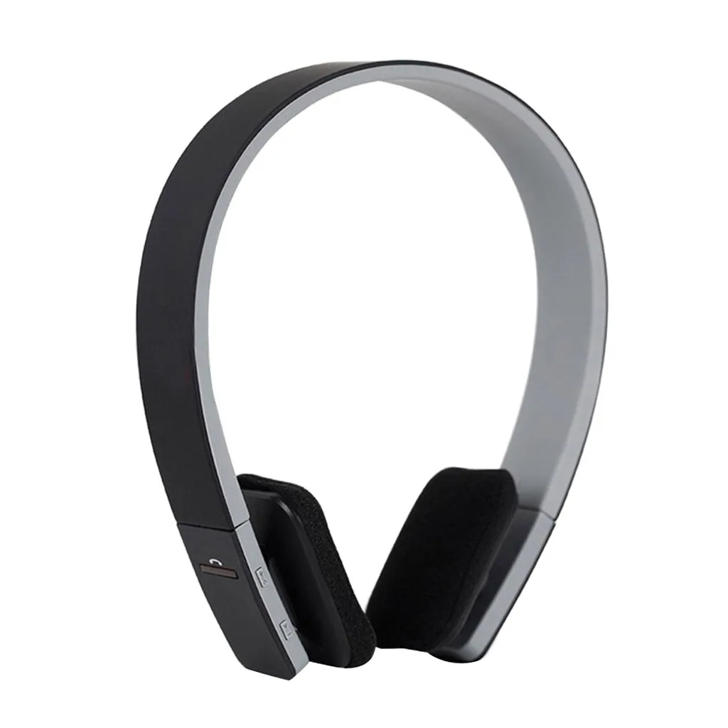 Игровые беспроводные наушники, Bluetooth гарнитура, складные наушники, регулируемые наушники, микрофон для ПК, мобильного телефона, Mp3, ноутбука - Цвет: Black 520x380x510mm