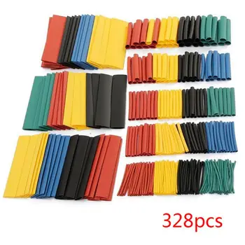 

Heat Shrink Tube Kit Shrinking Assorted Polyolefin Insulation Sleeving Heat Shrink Tubing Wire Cable Sleeves DIY Repair Supplies