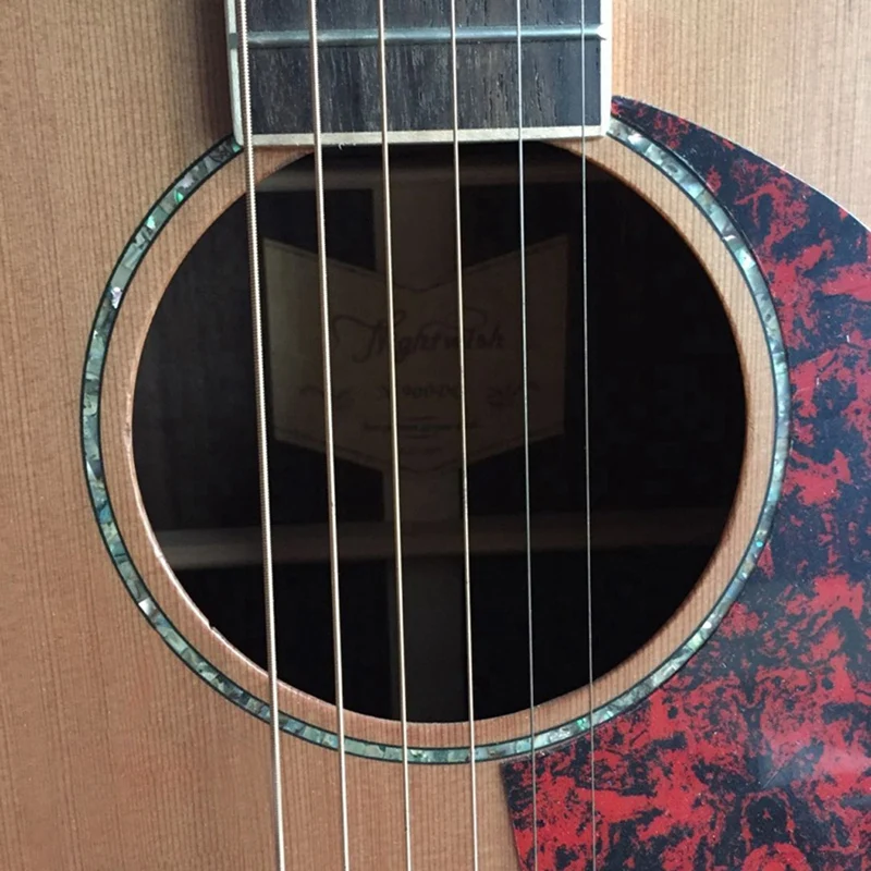 12 шт. гитара Soundhole Rosette Paua Abalone раковина инкрустация белый жемчуг изогнутая гитара с полосами звуковая дыра инкрустация 3 мм ширина