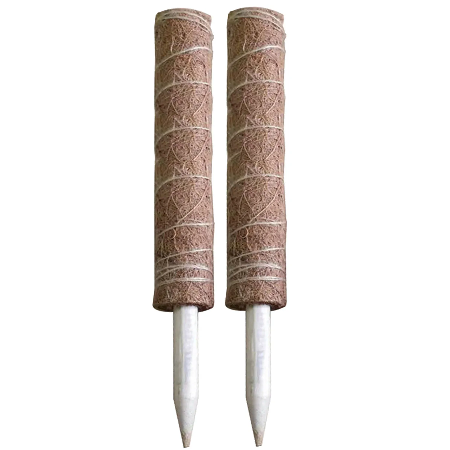 2 шт Coir Moss Stick Totem столб для криперов альпинистских комнатных растений поддержка