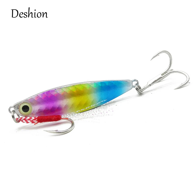 Deshion 1 шт. приманки для зимней подледной рыбалки 7 г 10 15 20 БЕРЕГОВОЕ забрасывание