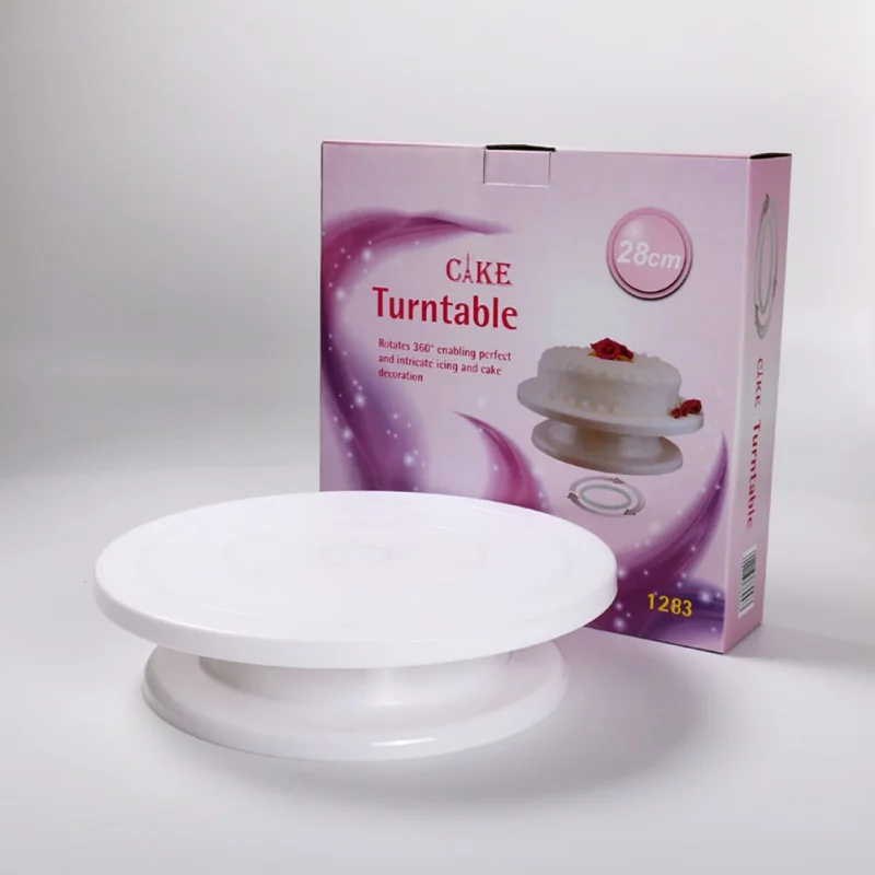  Baking Tools Cake Decorating Table Lightweight Stabilizing Cake Turntable DIY Decorating Turntable