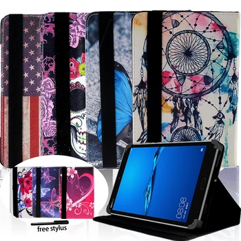 

Universal Case for Huawei MediaPad 7 / 10 / X1 / X2 /EE Eagle Ultra-thin Leather Anti-fallTablet Smart Leather Folding Cover