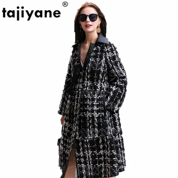 

Real Fur Coat Genuine Leather Jacket Women Double-sided Wear Autumn Winter Coat Women Clothes 2018 Korean Vintage Tops ZT1076