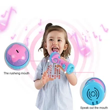 Детский Микрофон Игрушка музыкальный инструмент Караоке Пение Малыш забавный подарок музыкальный игрушечный микрофон игрушка для детей Рождественский подарок