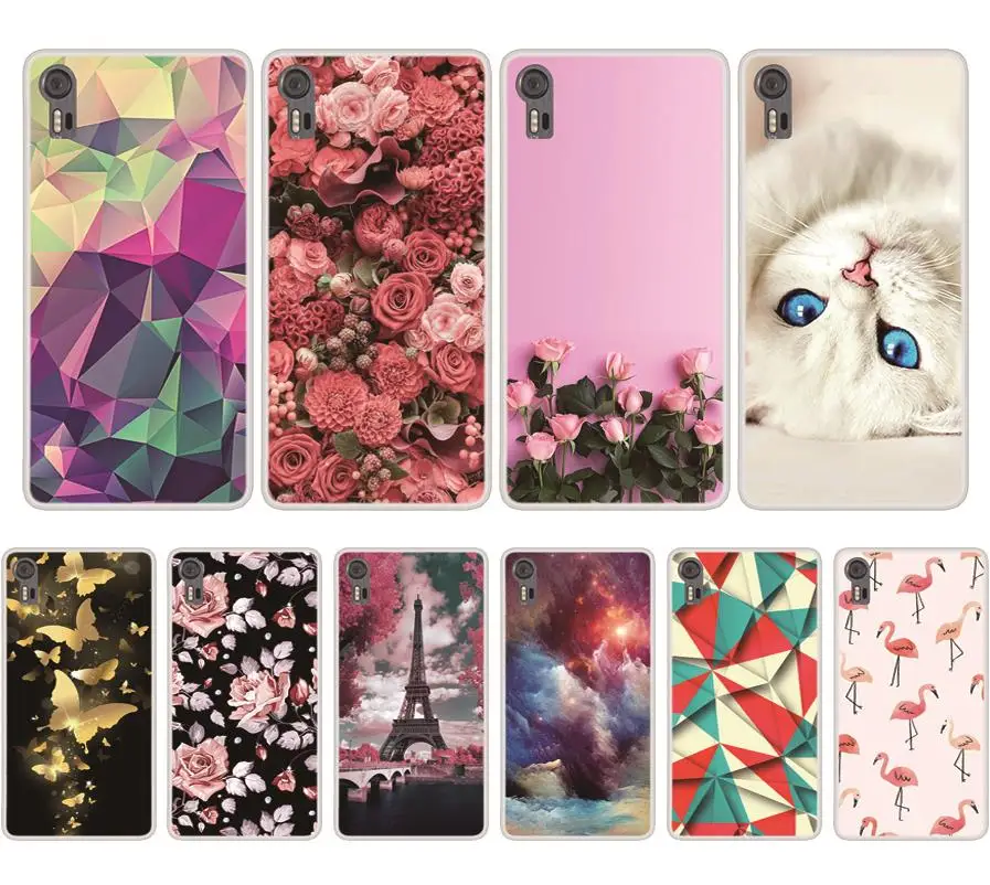 Case Cover For Lenovo Vibe Shot Soft Silicone TPU Chic Pattern Painting Z90A40 Phone Cases In Stock |