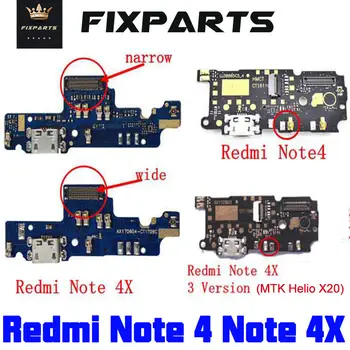 

for Redmi Note 4 USB Port Charger Dock Plug Connector Flex Cable Note4 For 5.5" Xiaomi Redmi Note 4 Charging Port Board Replace