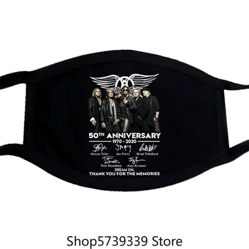 

Aerosmith 50Th Anniversary 1970-2020 Thank You For The Memories Signatures Mask