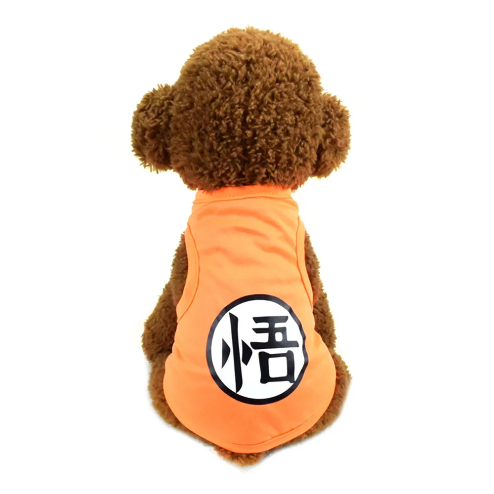 Pet Cat Clothes for Cats Summer Vest T Shirt Dog Cat Clothes Costume for Small Dogs Cartoon Vest for Puppy 35 (17)
