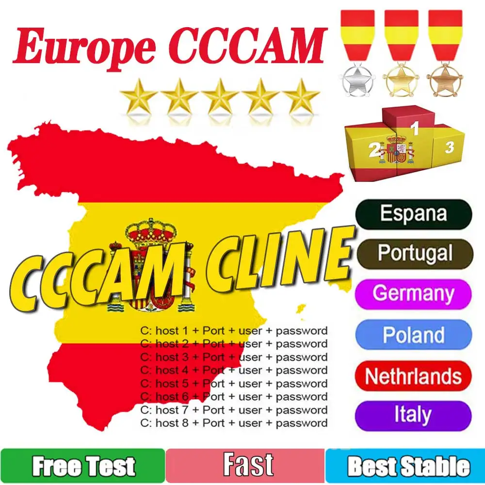 2021 The Most Stable for Satellite tv Receiver 3\4\5 Clines WIFI FULL HD DVB-S2 Support Ccams