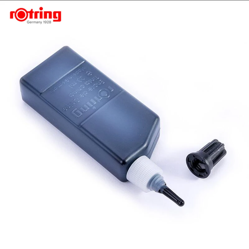 Rotring Drawing ink 23ml Isograph drawing pen ink black/blue/red/green/white 1 piece drawing pen