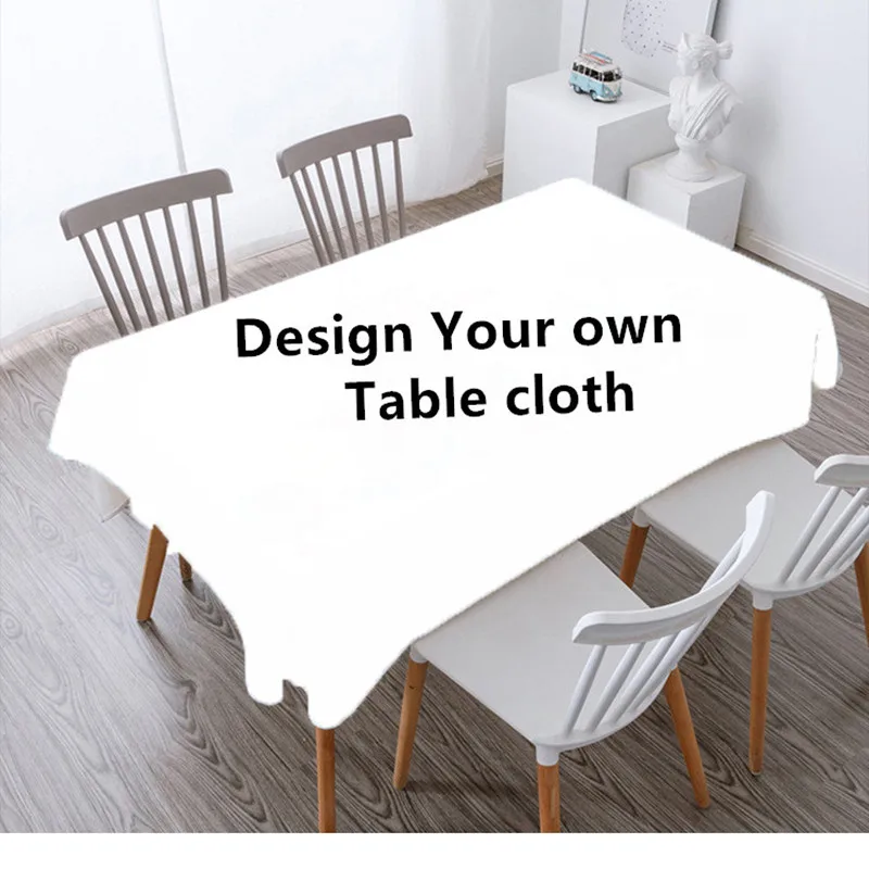 

Design Your own Table cloth,Custom table cloth, Personalized Photo table cloth, Extra large Cotton linen table cloth, 9 sizes