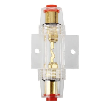 

4/8 Gauge Agu Fuse Holder Fulseholder 80A Car o Part Electronics