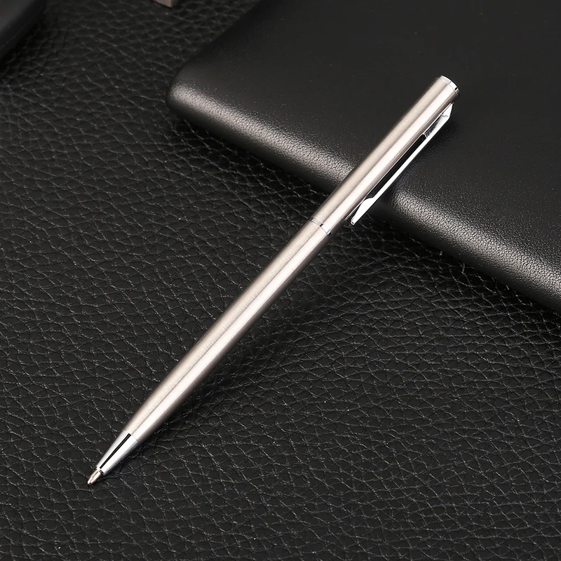 Мини шариковая ручка Guoyi C34 в стальном корпусе металлическая высококлассная
