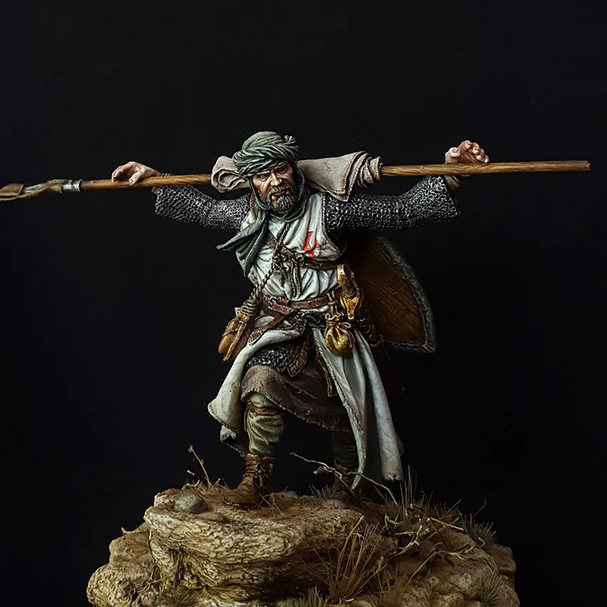 1/24 Resin Figure Model Kit MAN Soldat warrior Sword Actio unpainted unassembled 