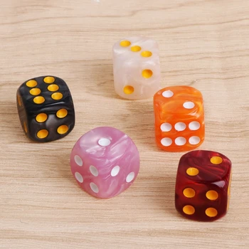 

10pcs/Set Acrylic Polyhedral Dice For TRPG Board Game Dungeons And Dragons N0HA