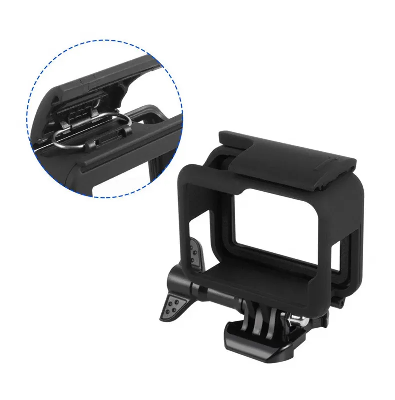 Универсальный Gopro Hero 5 открытый Боковой защитный край портативный Стандартный каркас для Gopro 5 6 7 аксессуары для спортивной камеры