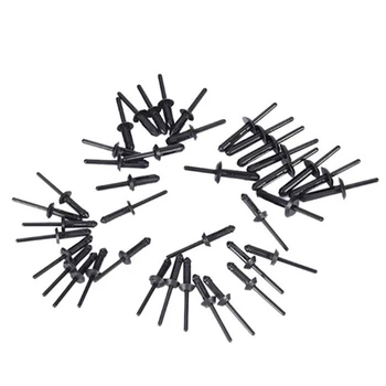 

Assorted Plastic R iveter R ivet Gun Quick Blind Rivets Nail Decoration Rivets For Furniture Assortment Kit 41 PCS