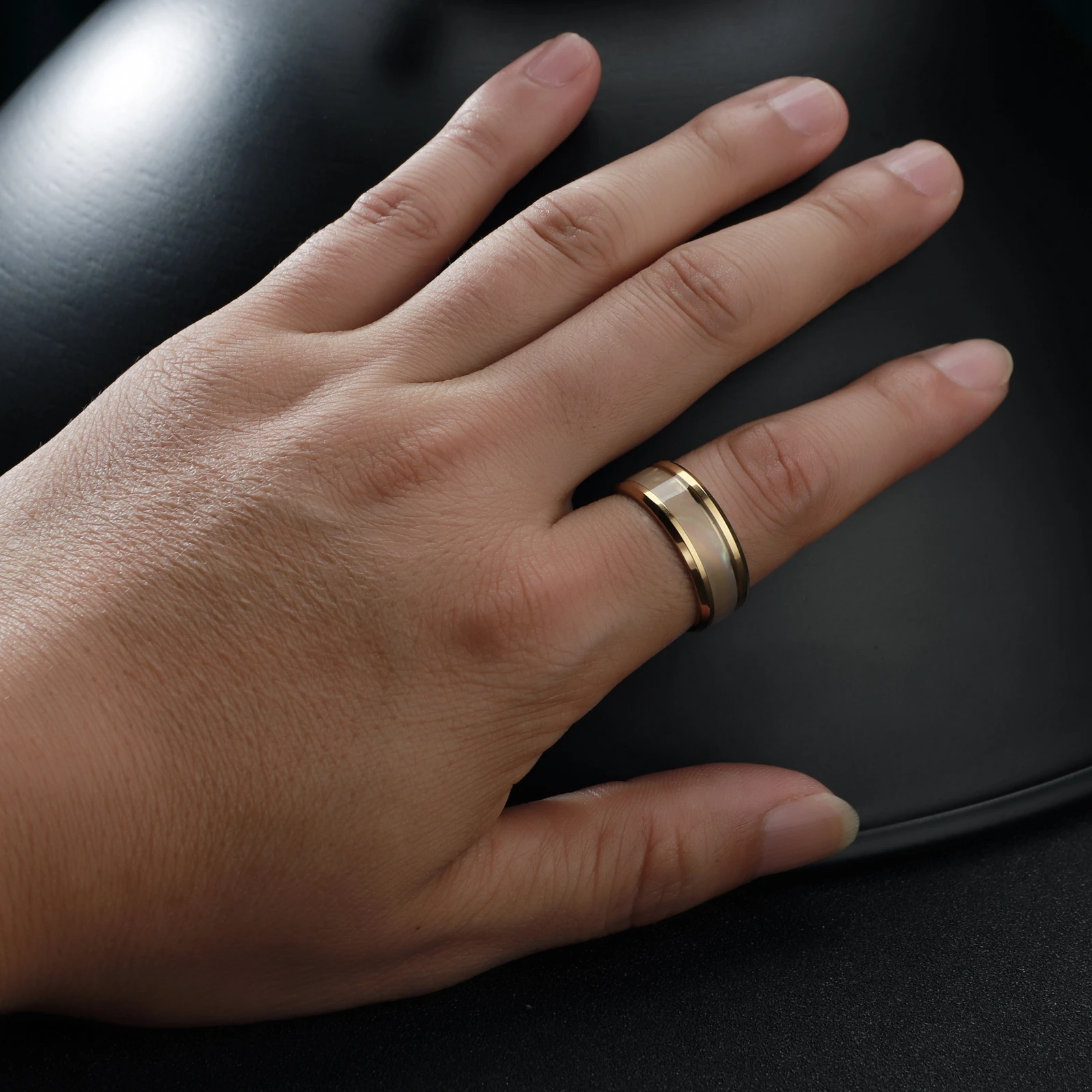 8MM Stainless Steel Ring Men Wedding Ring For Men stainless steel ring finger ring wedding rings wedding ring