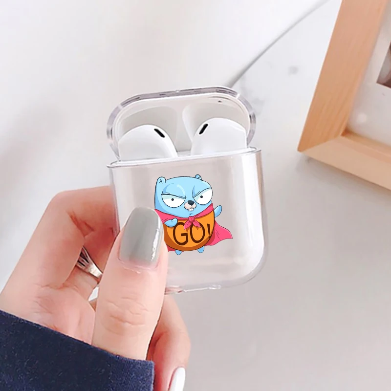 Мягкий чехол для Apple Air pods s милый стиль Gophers беспроводной Bluetooth наушников Airpods1 2