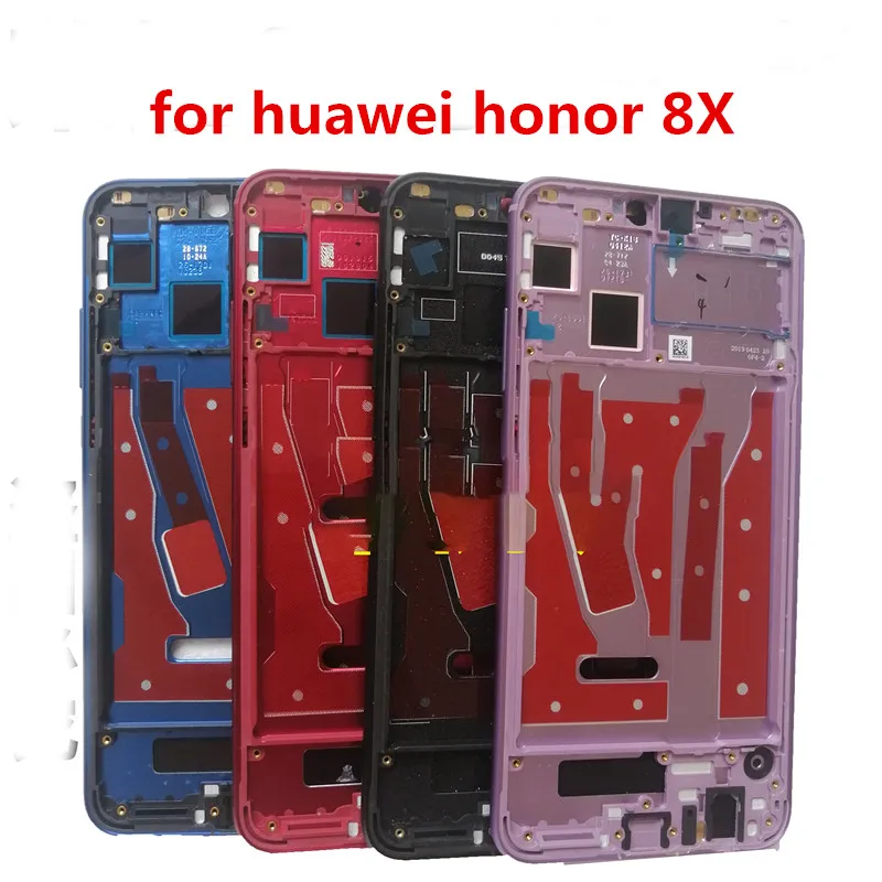 Оригинал для Huawei Honor 8X средняя рамка корпус крышка с боковым ключом JSN L21 L42 AL00 L22| |